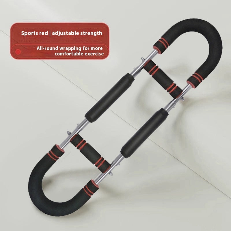 U-shaped Arm Strengthener Chest Trainer Multi-functional Adjustable Forearm Strength Exerciser Home Gym Equipment Bodybuilding