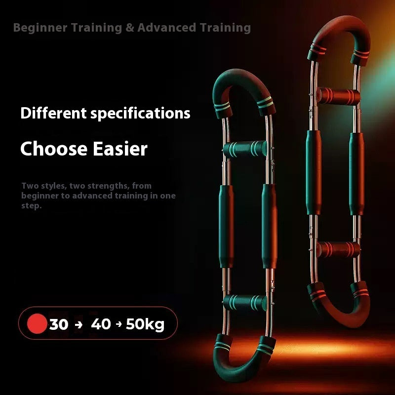 U-shaped Arm Strengthener Chest Trainer Multi-functional Adjustable Forearm Strength Exerciser Home Gym Equipment Bodybuilding