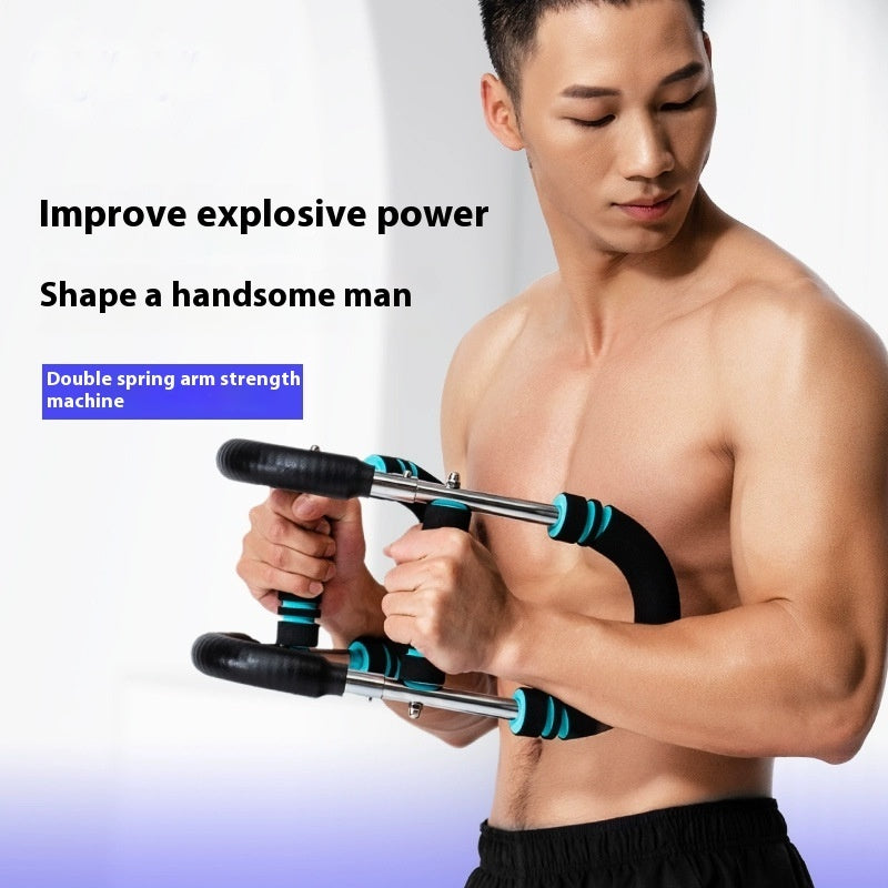 U-shaped Arm Strengthener Chest Trainer Multi-functional Adjustable Forearm Strength Exerciser Home Gym Equipment Bodybuilding