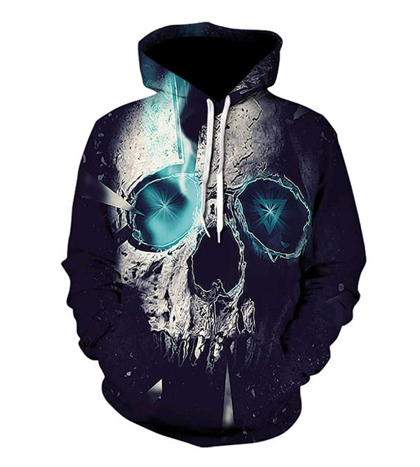 Men's And Women's Loose Fashion 3D Digital Printed Hoodie