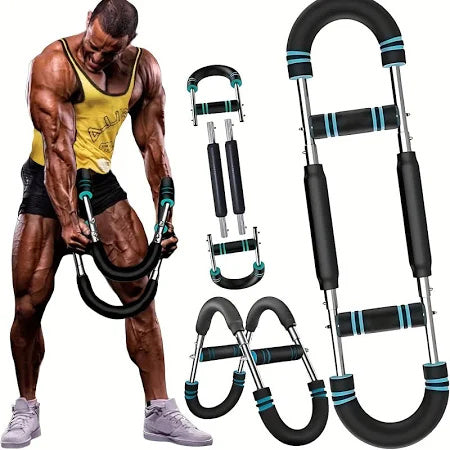 U-shaped Arm Strengthener Chest Trainer Multi-functional Adjustable Forearm Strength Exerciser Home Gym Equipment Bodybuilding