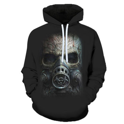 Men's And Women's Loose Fashion 3D Digital Printed Hoodie